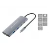 CONCEPTRONIC 10-1 dokas USB-C->HDMI/2xUSB-C/3xUSB-A/+ 20 cm gr