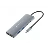 CONCEPTRONIC 10-1 dokas USB-C->HDMI/2xUSB-C/3xUSB-A/+ 20 cm gr