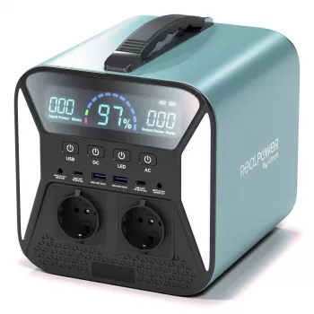 Nešiojamoji elektrinė RealPower PS-300C 76800 mAh
