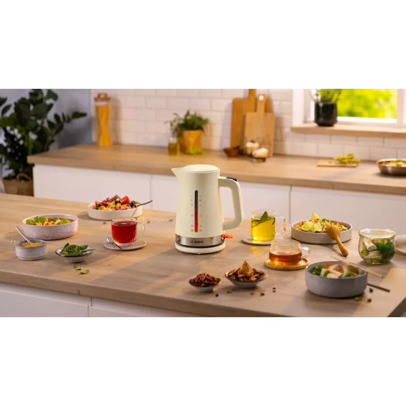 Bosch MyMoment elektrinis virdulys 1,7 l 2400 W kreminis