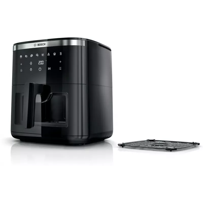 Bosch Serie 6 MAFS2671B gruzdintuvė Viena 7,2 L Atskira 1800 W Karšto oro gruzdintuvė Juoda