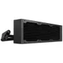 CPU aušinimo skysčiu radiatorius SilentiumPC LYNK+ 360 plonas LED – juodas