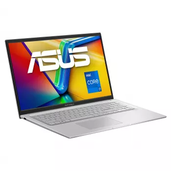 ASUS Vivobook 17 X1704VA-AU918W Nešiojamas kompiuteris, 17,3 colio Full HD, Intel Core 7 150U, 16 GB RAM, 1 TB SSD, Windows 11 Home, Sidabrinis
