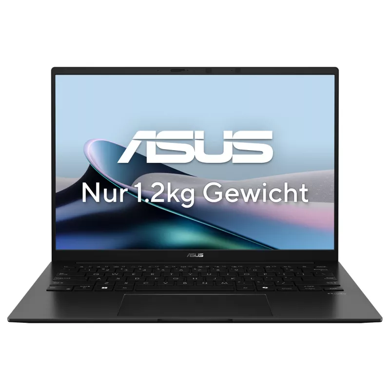 ASUS Zenbook 14 OLED UM3406GA-QD032W nešiojamasis kompiuteris, AMD Ryzen AI 7 445, 14 colių WUXGA, 32 GB RAM, 1 TB SSD, Windows 11 Home, juodas