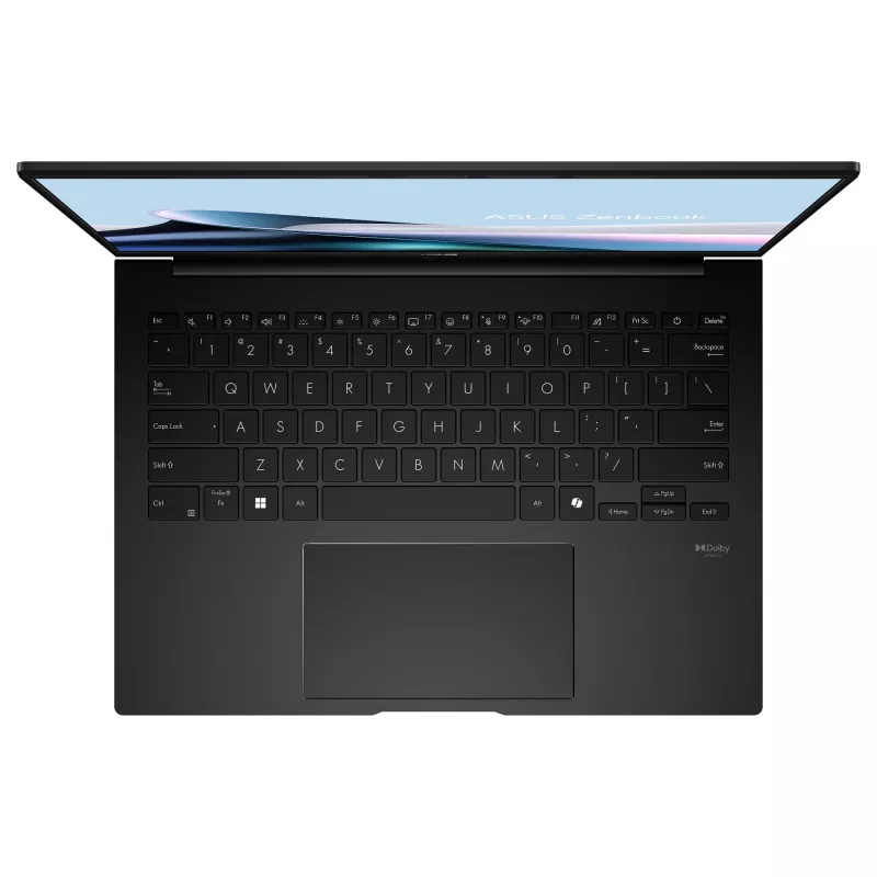 ASUS Zenbook 14 OLED UM3406GA-QD032W nešiojamasis kompiuteris, AMD Ryzen AI 7 445, 14 colių WUXGA, 32 GB RAM, 1 TB SSD, Windows 11 Home, juodas