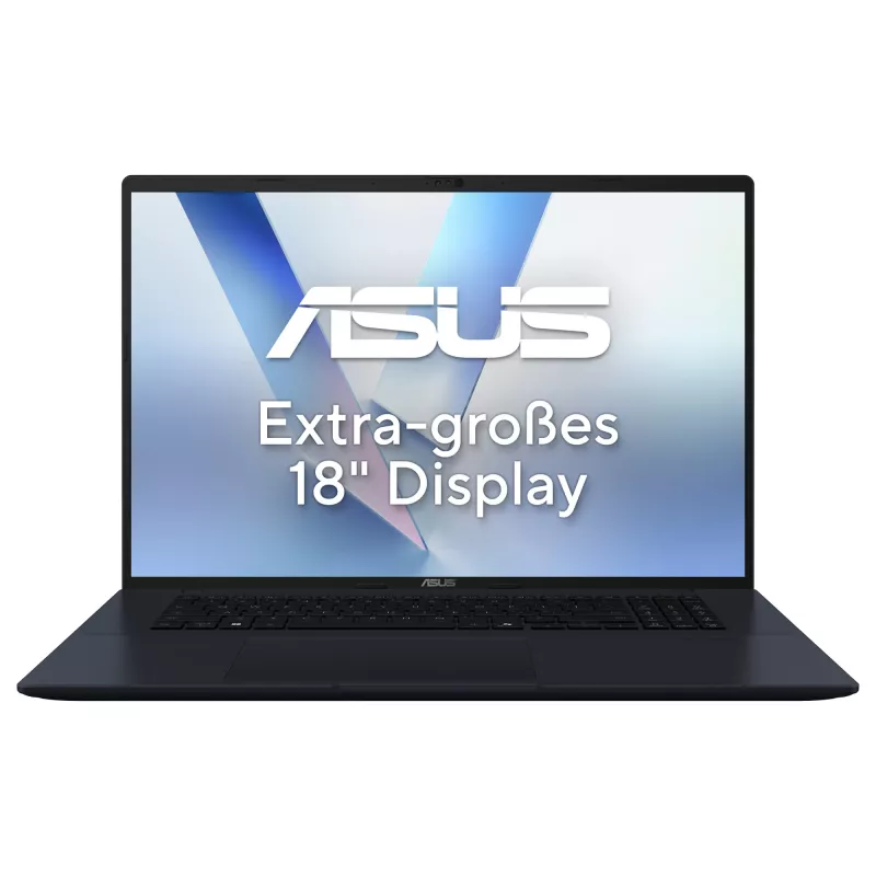 ASUS Vivobook 18 M1807GA-S8085W nešiojamas kompiuteris, 18 colių WUXGA, AMD Ryzen AI 7 445, 16 GB RAM, 1 TB SSD, Windows 11 Home, mėlynas