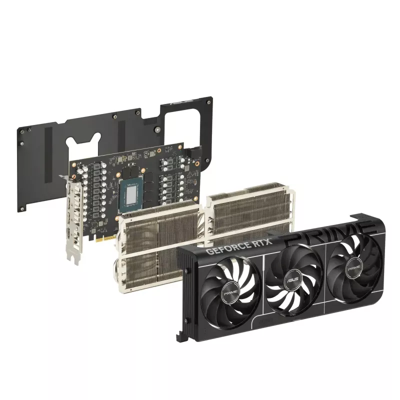 ASUS Prime RTX 5080 O16G EVO vaizdo plokštė, 16 GB GDDR7, PCI Express 5.0