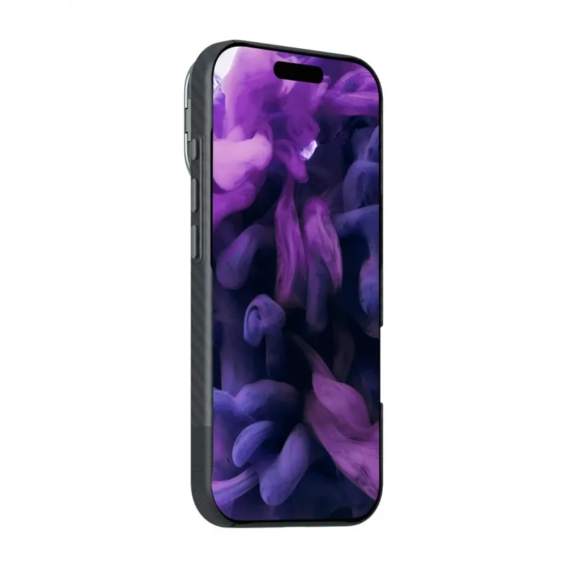 Mobiliojo telefono dėklas Zagg International LAUT KEV PROTECT, skirtas iPhone 17 Pro Max, aramidas, 6,9 colio (17,5 cm), juodas, stalinis stovas