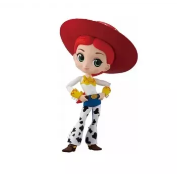 Kolekcinė figūrėlė Bandai Q Posket Toy Story Jessie Ver.A – stilizuota vinilo figūrėlė, kolekcinis personažas