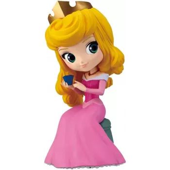 Figūrėlė Bandai Q Posket Disney Princess Aurora Perfumagic Ver. A - kolekcinė stilizuota PVC figūrėlė