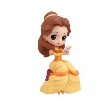 Bandai Q Posket Disney Belle Perfumagic Ver. B kolekcinė figūrėlė - stilizuotas vinilinis personažas