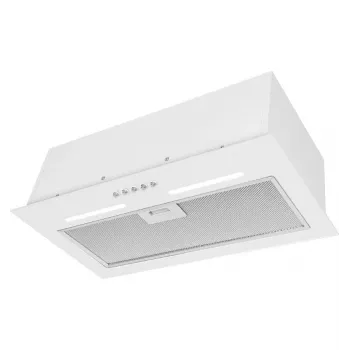 Įleidžiamas virtuvės gartraukis MPM MPM-45-OW-06/W — 450 mm, 645 m³/h, 3 greičiai, aliuminio riebalų filtras, baltas