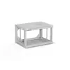 Sieninė 19 colių stovo spinta A-LAN ALANTEC 6U 600x450 mm, plieninė, grūdinto stiklo durys, rakinama, pilka