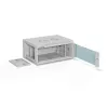 ALANTEC 19 4U 600x450 sieninė spinta, pilka