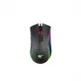Žaidimų pelė HAVIT MS1001S V2 optinis jutiklis RGB laidinė juoda-pilka