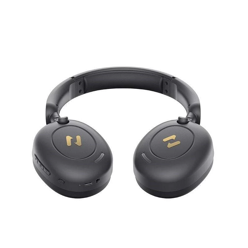 Over-ear Bluetooth ausinės HAVIT H655BT PRO — belaidis garsas, įmontuotas mikrofonas, juodos