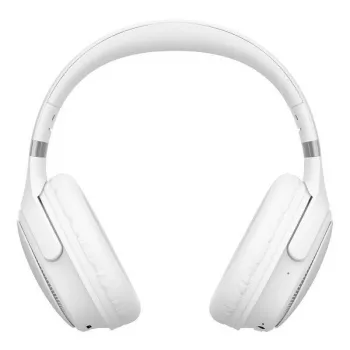 Belaidės Bluetooth ausinės HAVIT H630BT — ant ausų, Bluetooth, įmontuotas mikrofonas, baltos