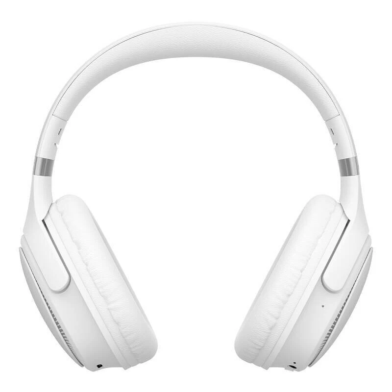 Belaidės Bluetooth ausinės HAVIT H630BT — ant ausų, Bluetooth, įmontuotas mikrofonas, baltos