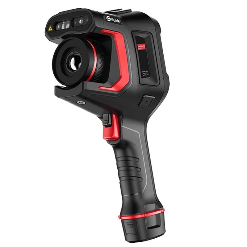 H4 Camera šiluminis vaizdavimas, 480x360 IR, 30Hz, FOV 25°x19°, 4,3 jutiklinis LCD, Lazeris, 64GB, Wi-Fi, Bluetooth, 8MP, Baterija