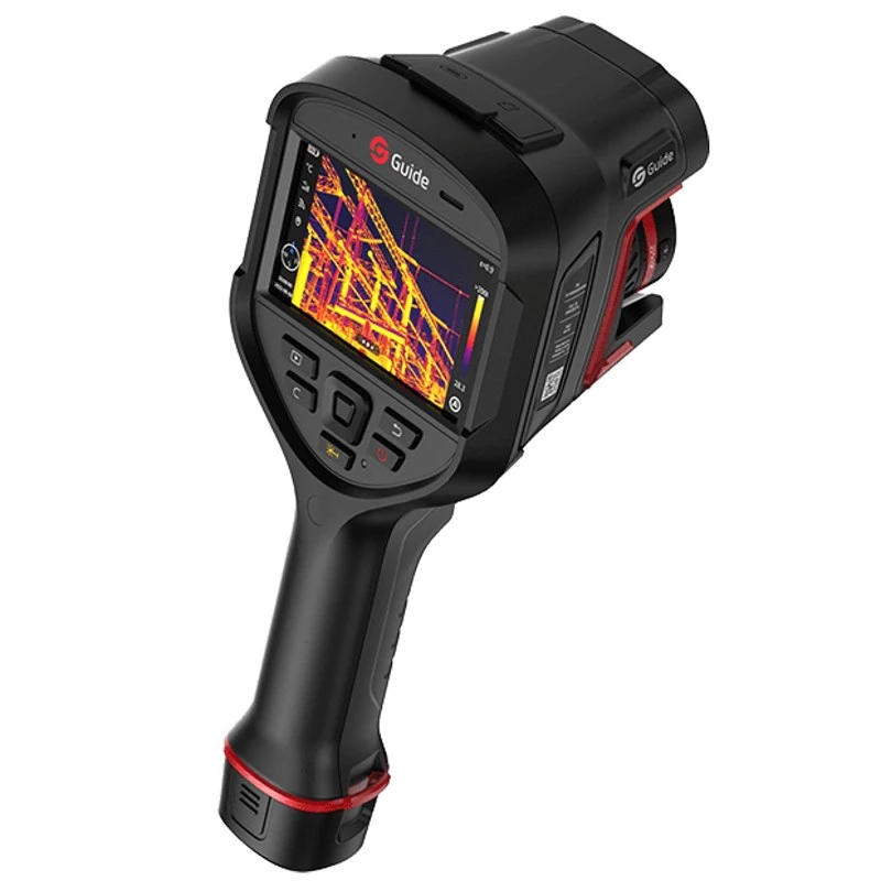 H3 Camera termovizinė kamera, IR 320x240, -40~650°C, FOV 25°×19°, 4,3 colių jutiklinis LCD ekranas, lazeris, 5MP, 64GB, Wi-Fi, Bluetooth