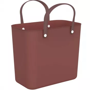Rotho Multibag Albula Style 25L skalbinių krepšys, Iron Red