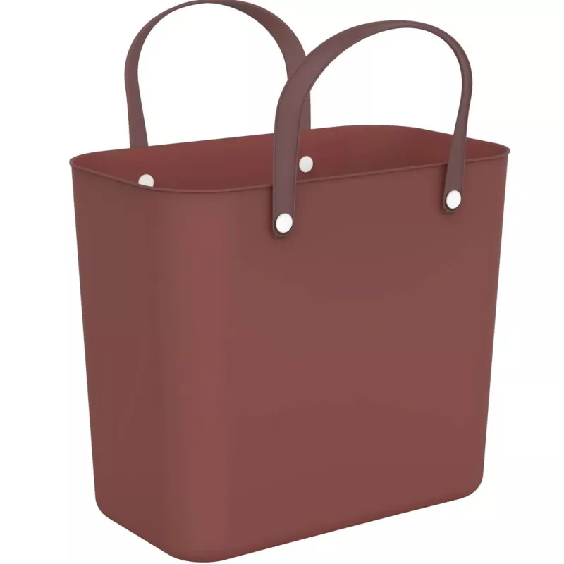 Rotho Multibag Albula Style 25L skalbinių krepšys, Iron Red