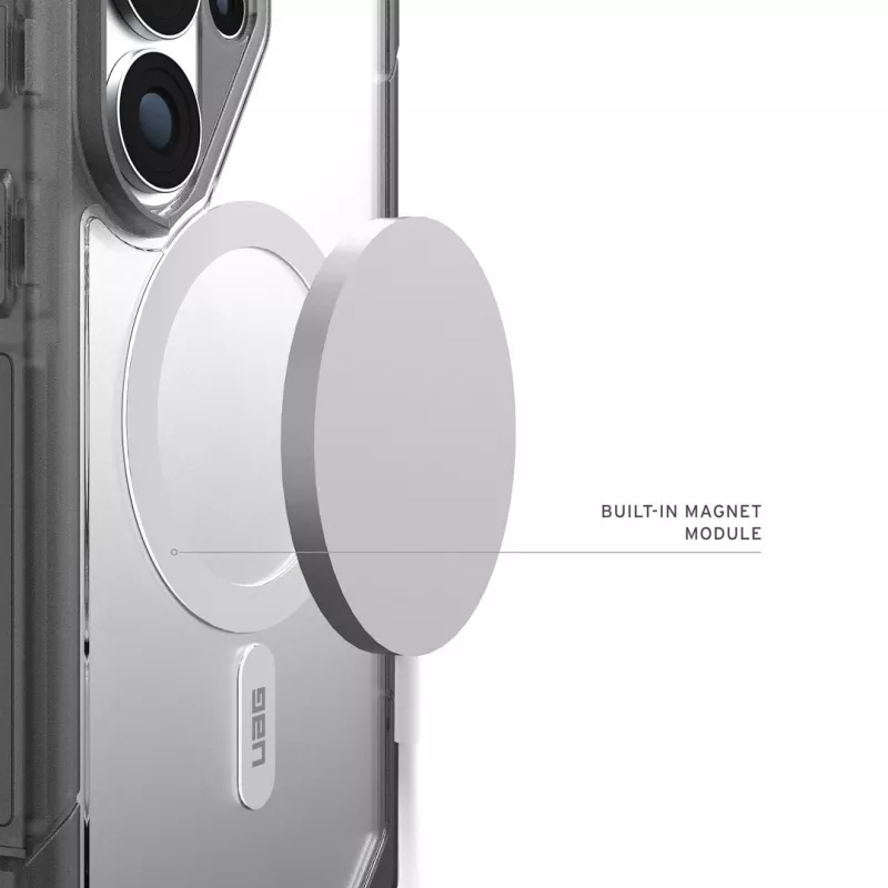 UAG Urban Armor Gear Trooper dėklas su magnetiniu moduliu | Samsung Galaxy S26 Ultra | permatomas/pelenų (pilka) | 214516114G31 (214516114G31)