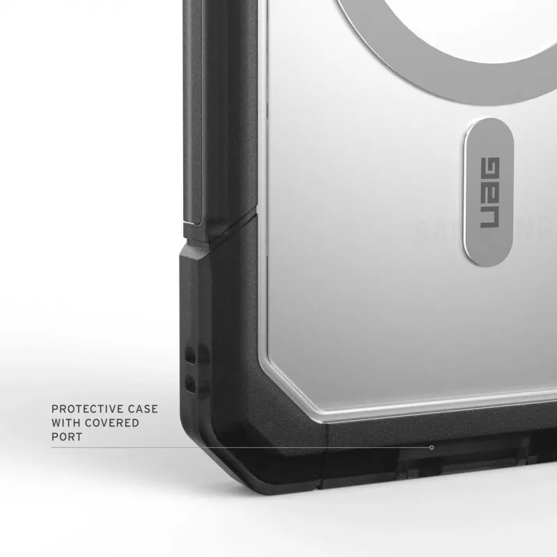 UAG Urban Armor Gear Trooper dėklas su magnetiniu moduliu | Samsung Galaxy S26 Ultra | permatomas/pelenų (pilka) | 214516114G31 (214516114G31)