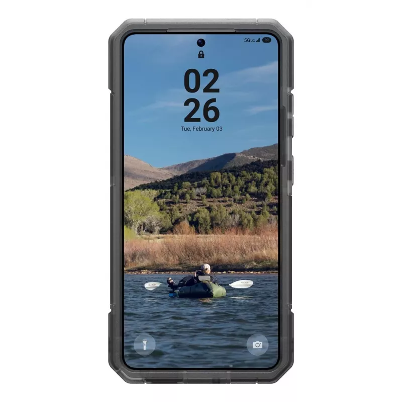 UAG Urban Armor Gear Trooper dėklas su magnetiniu moduliu | Samsung Galaxy S26 Ultra | permatomas/pelenų (pilka) | 214516114G31 (214516114G31)