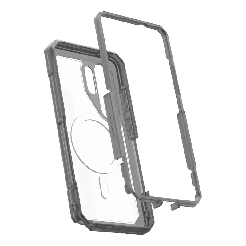 UAG Urban Armor Gear Trooper dėklas su magnetiniu moduliu | Samsung Galaxy S26 Ultra | permatomas/pelenų (pilka) | 214516114G31 (214516114G31)
