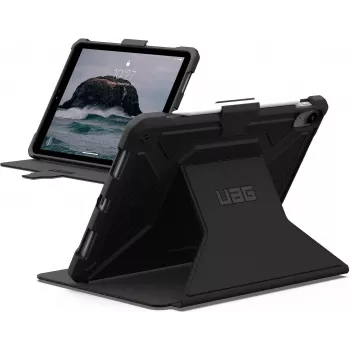 UAG Urban Armor Gear Metropolis Tactical ARMR dėklas | Apple iPad 11 inch (2025) / iPad 10,9 inch (2022) | juodas | 124509114040 (124509114040)