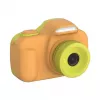 myFirst Camera 3 - skaitmeninis fotoaparatas vaikams su apsauginiu guminiu dėklu, 2 IPS ekranas, 16 MP raiška ir du objektyvai (geltonas)