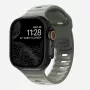 Nomad Sport Band pilkas guminis dirželis išmaniajam laikrodžiui, plotis 21,5 mm, riešas 160–195 mm