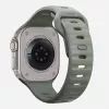 Nomad Sport Band pilkas guminis dirželis išmaniajam laikrodžiui, plotis 21,5 mm, riešas 160–195 mm