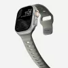 Nomad Sport Band pilkas guminis dirželis išmaniajam laikrodžiui, plotis 21,5 mm, riešas 160–195 mm