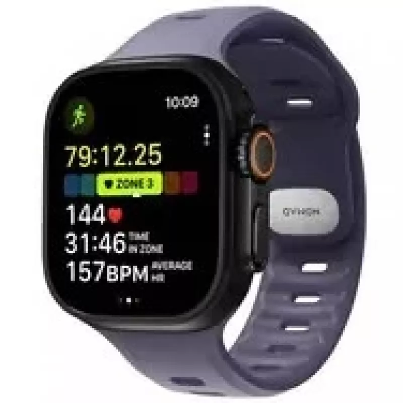 NOMAD Tempo Band - dirželis Apple Watch 49mm su FKM (prieblanda)