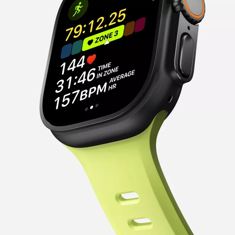 NOMAD Tempo Band - dirželis Apple Watch 49mm su FKM (lumen)