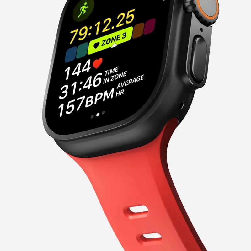 NOMAD Tempo Band - dirželis Apple Watch 49 mm su FKM (crush)