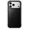 Mobiliojo telefono dėklas Nomad Rugged Leather Case, skirtas iPhone 17 Pro Max, dėklas, oda + TPU + PC, tinka 17,5 cm (6,9 colio) ekranui, juodas