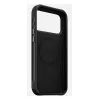 Mobiliojo telefono dėklas Nomad Rugged Leather Case, skirtas iPhone 17 Pro Max, dėklas, oda + TPU + PC, tinka 17,5 cm (6,9 colio) ekranui, juodas