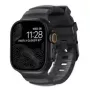 NOMAD Rocky Point Band - dirželis Apple Watch 46mm/49mm su FKM ir titanu (storm, juoda įranga)