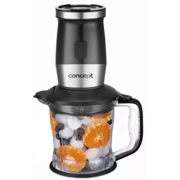 Concept SM3390 plaktuvas 1,2 l panardinamasis plaktuvas 700 W juodas, nerūdijantis plienas