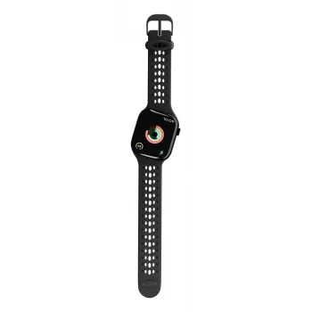 Decoded Silicone Ares O Band - silikoninis dirželis Apple Watch 40/42 mm (juodas)