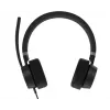 Lenovo Go Wired ANC ausinės su galvos lankeliu, skirta automobiliui/namų biurui, USB Type-C, juodos