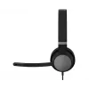 Lenovo Go Wired ANC ausinės su galvos lankeliu, skirta automobiliui/namų biurui, USB Type-C, juodos