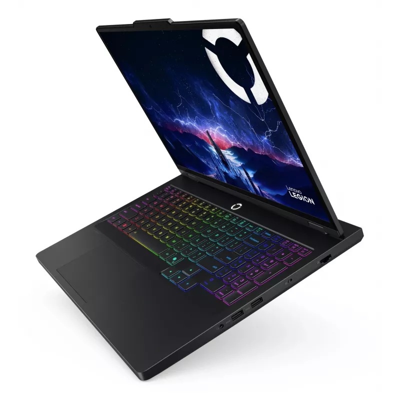 Lenovo Legion Pro 5 16IAX10 Intel Core Ultra 7 255HX Nešiojamasis kompiuteris 40,6 cm (16 colių) WQXGA 32 GB DDR5-SDRAM 1 TB SSD NVIDIA GeForce RTX 5070 Wi-Fi 7 (802.11be) Windows 11 Home Vokiška Juoda
