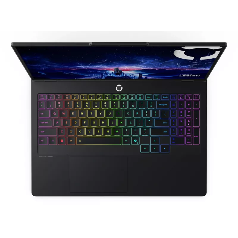 Lenovo Legion Pro 5 16IAX10 Intel Core Ultra 7 255HX Nešiojamasis kompiuteris 40,6 cm (16 colių) WQXGA 32 GB DDR5-SDRAM 1 TB SSD NVIDIA GeForce RTX 5070 Wi-Fi 7 (802.11be) Windows 11 Home Vokiška Juoda