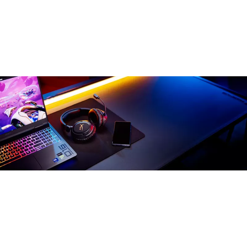Belaidės žaidimų ausinės HyperX Cloud Flight 2 — Circumaural, juodos