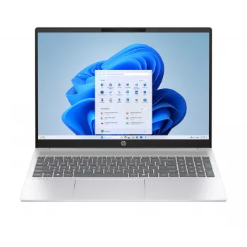 HP OmniBook 5 16-bc1002na AMD Ryzen™ 5 8540U nešiojamasis kompiuteris 40,6 cm (16 colių) jutiklinis ekranas 2K 8 GB LPDDR5-SDRAM 512 GB SSD Wi-Fi 6 (802.11ax) Windows 11 Home sidabrinis