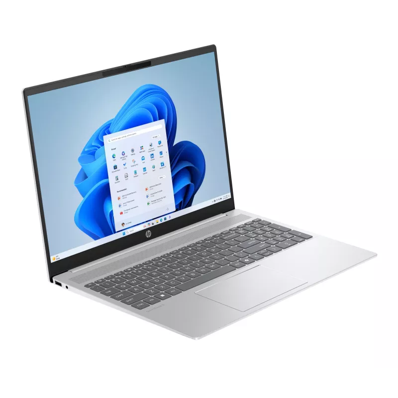 HP OmniBook 5 16-bc1002na AMD Ryzen™ 5 8540U nešiojamasis kompiuteris 40,6 cm (16 colių) jutiklinis ekranas 2K 8 GB LPDDR5-SDRAM 512 GB SSD Wi-Fi 6 (802.11ax) Windows 11 Home sidabrinis